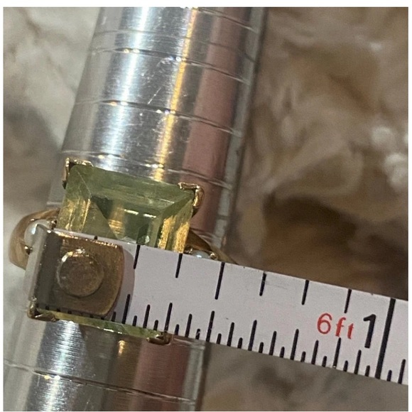 Vintage 10k Gold Cocktail Ring size 8. Marked 10k - Picture 8 of 12